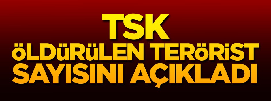 TSK'dan son dakika Afrin açıklaması! Öldürülen terörist sayısı...