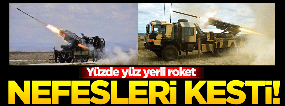TSK'nın 'sniper roketi' nefesleri kesti!