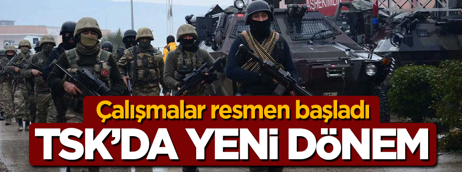 TSK'ya özel istihbarat birimi geliyor