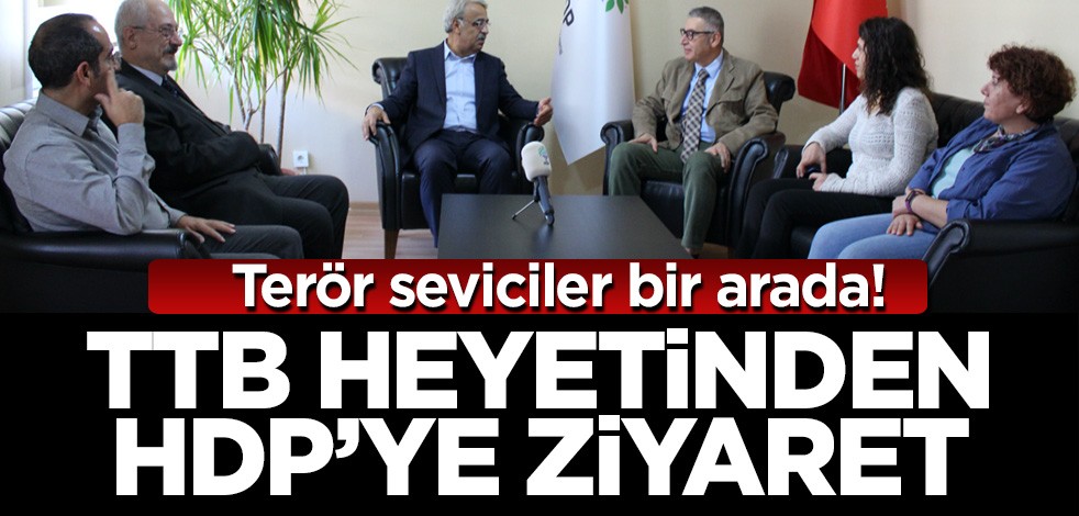 TTB heyetinden HDP'ye ziyaret! Gündem: Şebnem Korur Fincancı'nın ihaneti