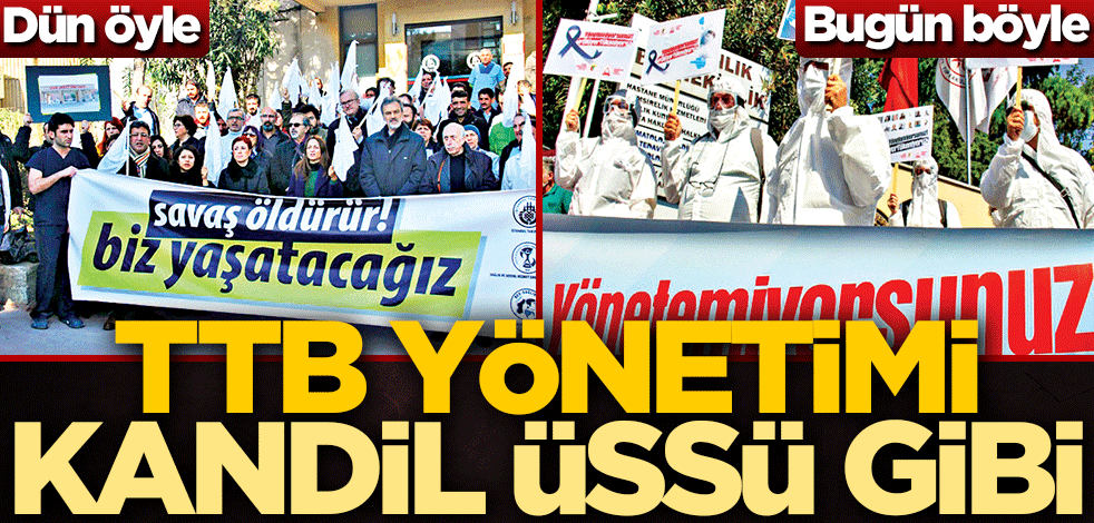 TTB yönetimi Kandil üssü gibi