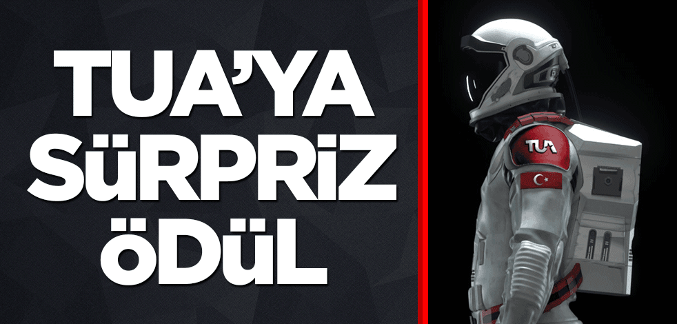 TUA'ya sürpriz ödül