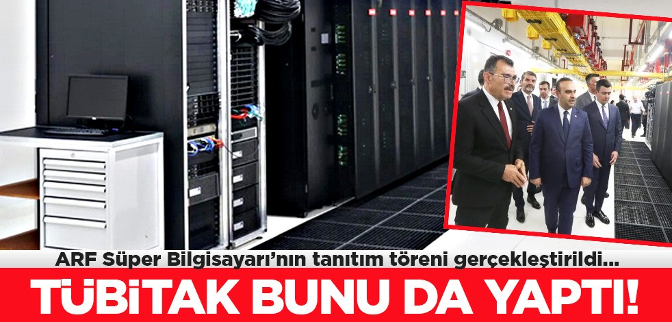 TÜBİTAK’tan süper bilgisayar tanıtım töreni! Herkesi yakından ilgilendiriyor! Bakan Fatih Kacır da oradaydı