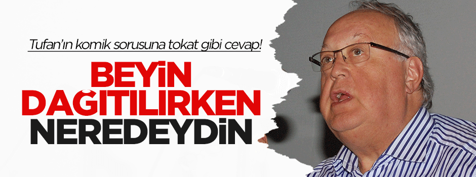 Türenç' in 'Menderes asılırken Başbakan neredeydi' sözüne fena kapak