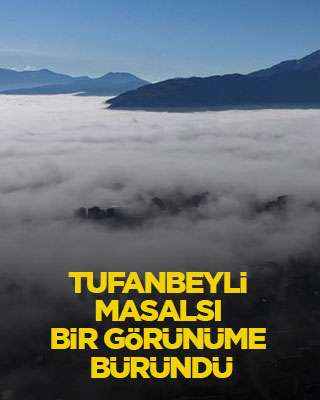Tufanbeyli masalsı bir görünüme büründü
