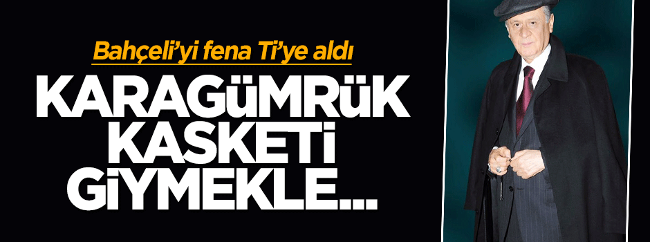 Tuğrul Türkeş Devlet Bahçeli'yi Ti'ye aldı