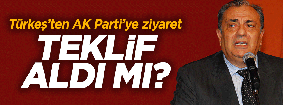 Tuğrul Türkeş'ten Ak Parti'ye ziyaret
