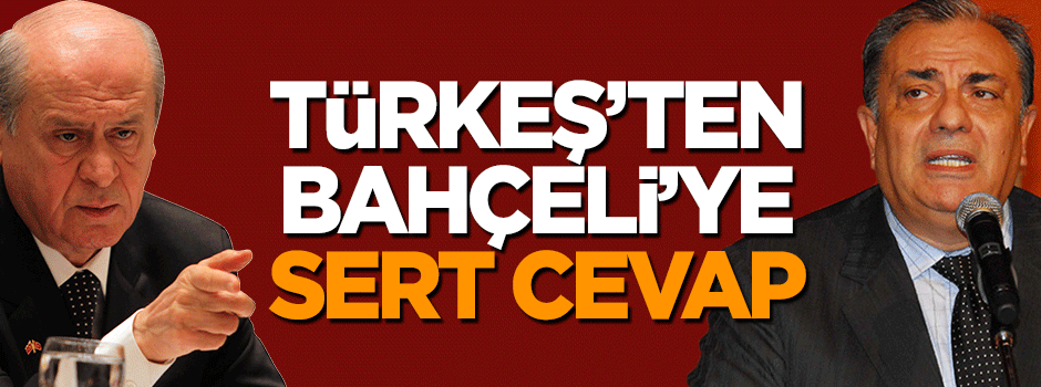 Tuğrul Türkeş'ten Devlet Bahçeli'ye sert cevap