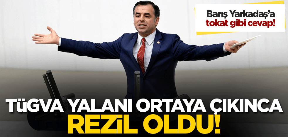 TÜGVA yalanı ortaya çıkınca rezil oldu! Barış Yarkadaş'a tokat gibi cevap