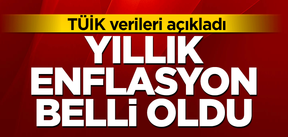 TÜİK enflasyon verilerini açıkladı! Ocak'ta beklentiyi aştı