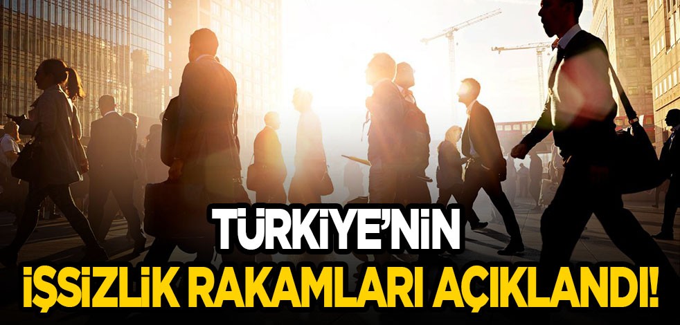 TÜİK, Temmuz ayı işsizlik rakamlarını açıkladı