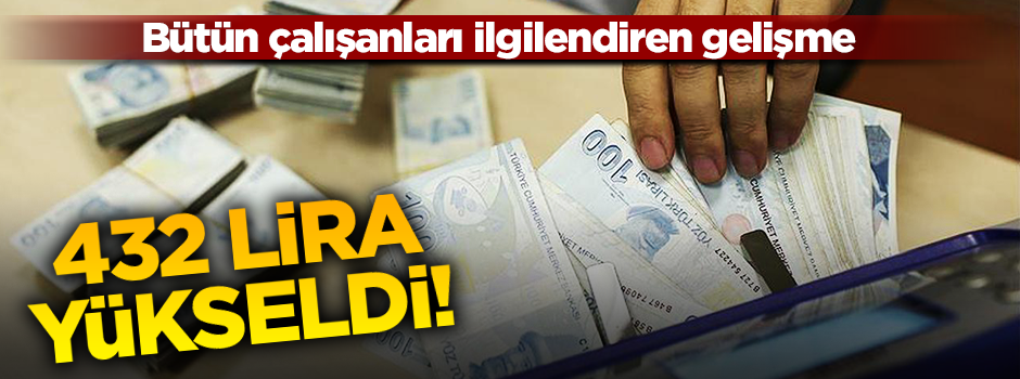 Kıdem tazminatında tavan 432 lira yükseldi