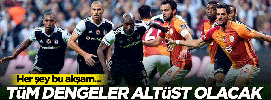 Tüm dengeler altüst olacak!