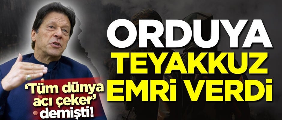 'Tüm dünya acı çeker' demişti! Orduya teyakkuz emri verdi