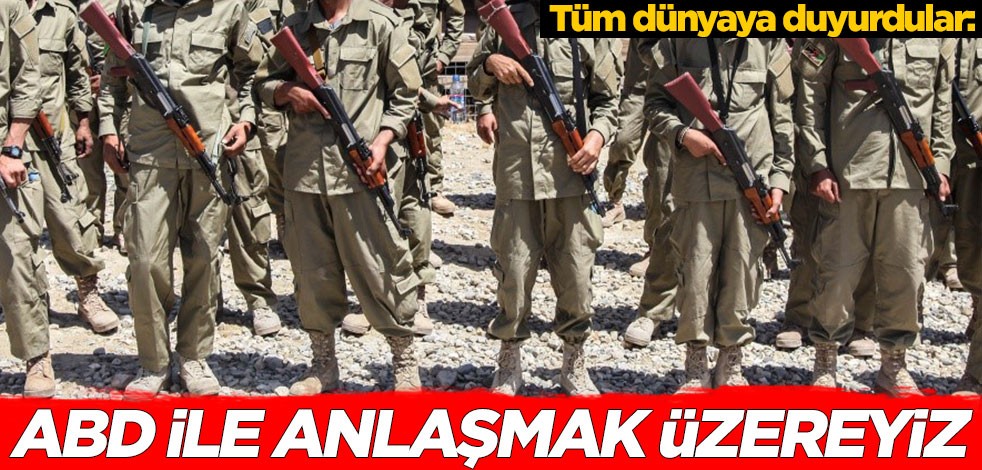 Tüm dünyaya duyurdular: ABD ile anlaşmak üzereyiz
