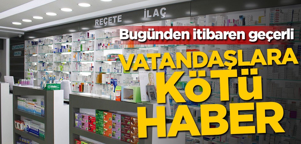 Tüm ilaçlara yüzde 12.10 zam