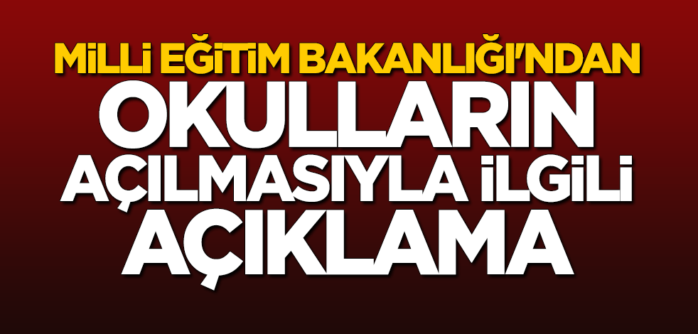 Tüm öğrencileri yakından ilgilendiren karar... MEB'den açıklama geldi