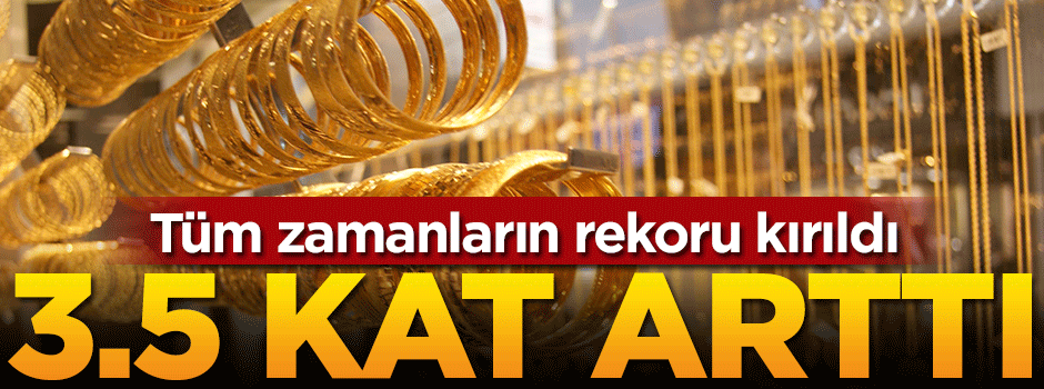 Tüm zamanların rekoru kırıldı