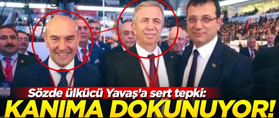 Tunç Soyer ile fotoğraf çektiren Mansur Yavaş'a sert tepki