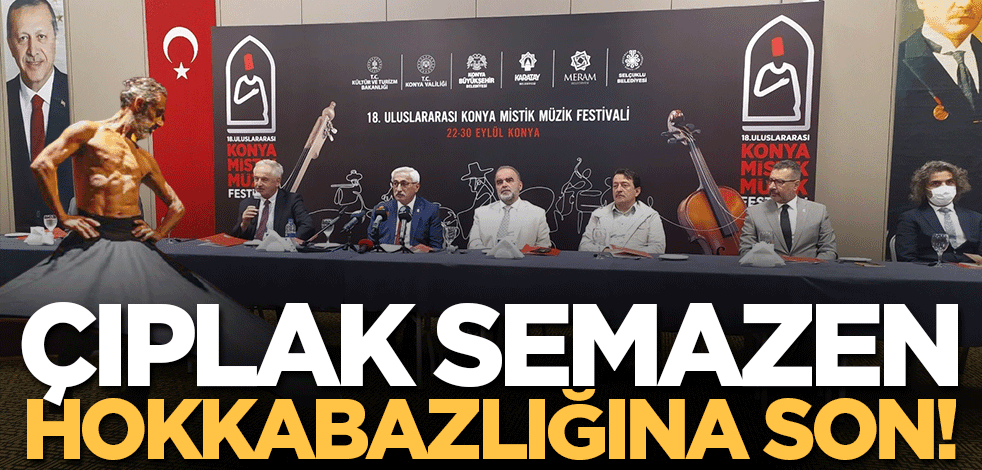 Tunç Soyer'in rezilliği adım attırdı! Çıplak semazen hokkabazlığına son