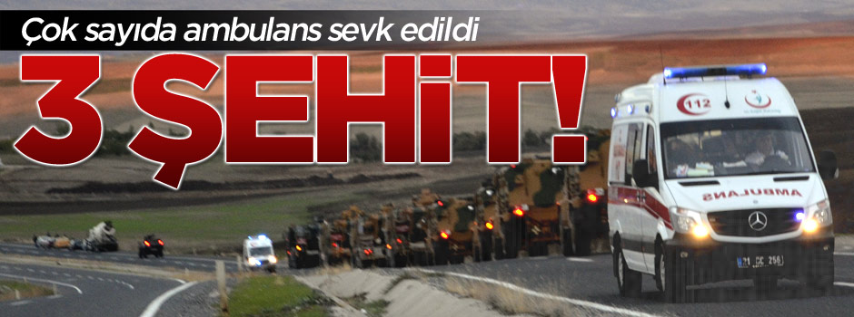 Tunceli'de askeri aracın geçişi sırasında patlama