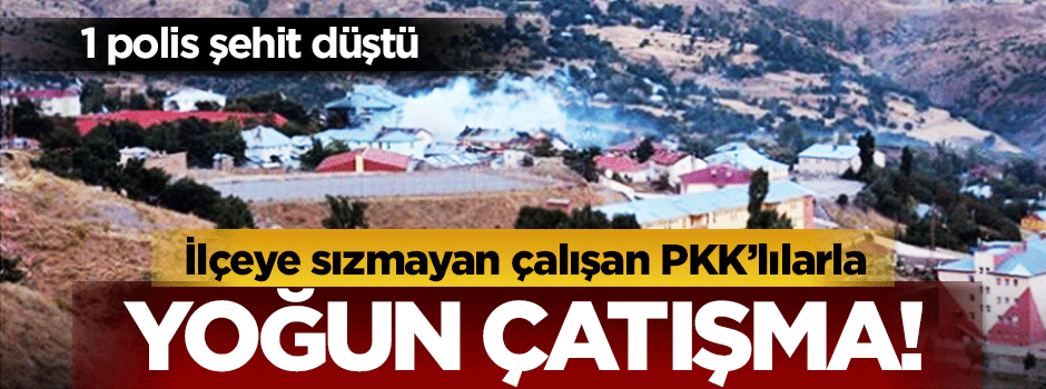 Tunceli'de polis karakoluna uzun namlulu silahlarla saldırı düzenlendi