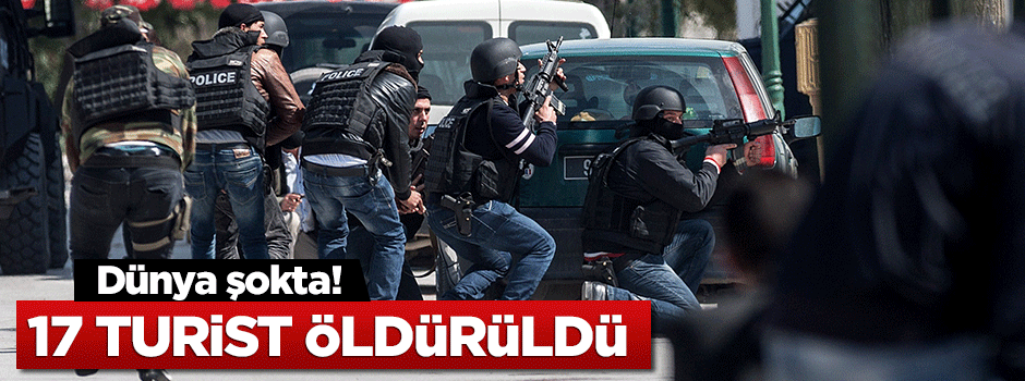 Tunus'ta müzeye baskın: 19 ölü