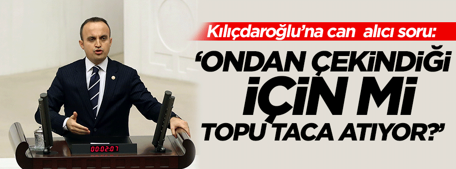 Turan: Kılıçdaroğlu fezlekelerden çekindiği için mi topu taca atıyor?
