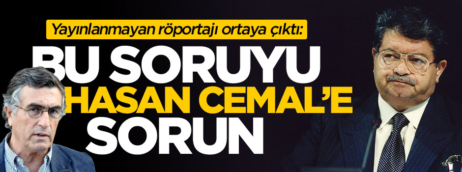 Turgut Özal'ın kayıp röportajı ortaya çıktı: Hasan Cemal'e sorun!