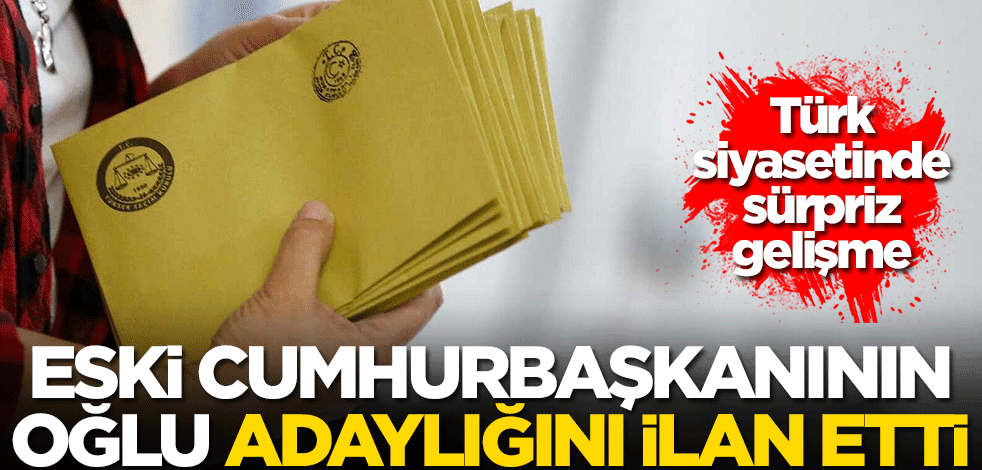 Turgut Özal’ın oğlu Ahmet Özal'dan cumhurbaşkanlığı adaylığı kararı