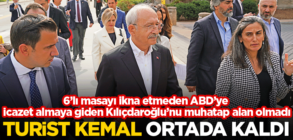 Turist Kemal ortada kaldı