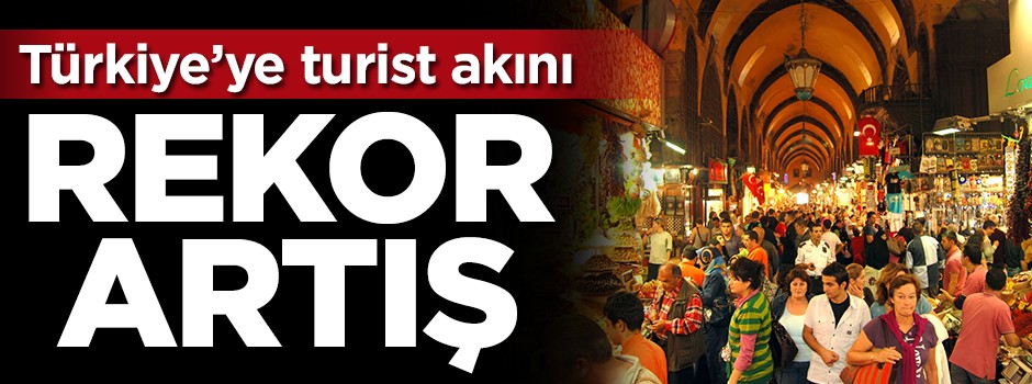 Turistlerin tercihi yine Türkiye oldu