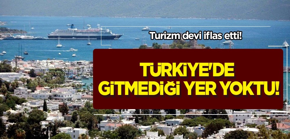 Turizm devi iflas etti: Türkiye'de gitmediği yer yoktu! Ünlü şirket iflas bayrağını çekti! İlişkin kamuoyuna açıklama