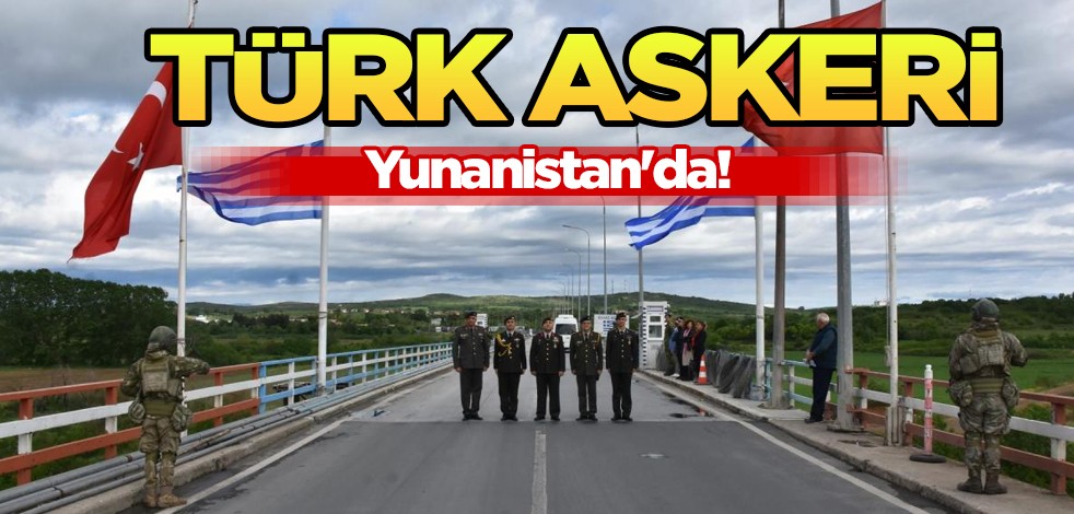 Türk askeri heyet Yunanistan'da: Milli Savunma Bakanlığı ziyaret edildi diyerek paylaşım yaptı