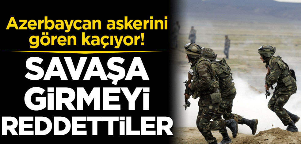 Türk askerini gören kaçıyor! Savaşa girmeyi reddettiler