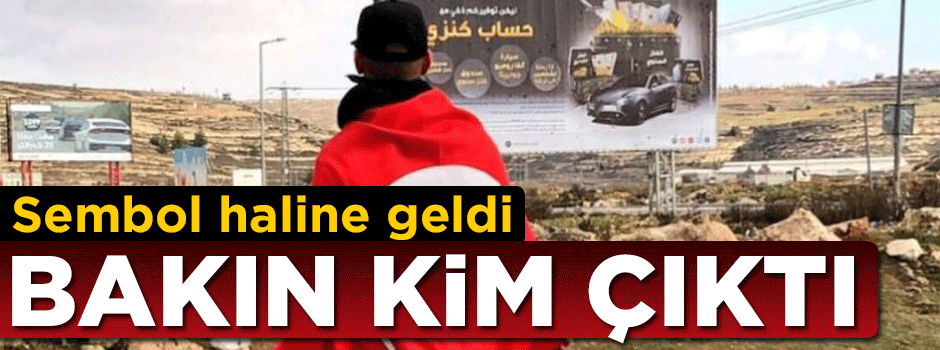Türk bayraklı göstericinin kim olduğu ortaya çıktı