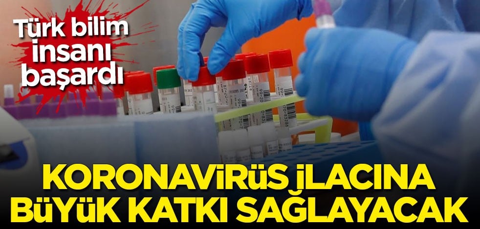 Türk bilim insanı başardı: Koronavirüs ilacına katkı sağlayacak!