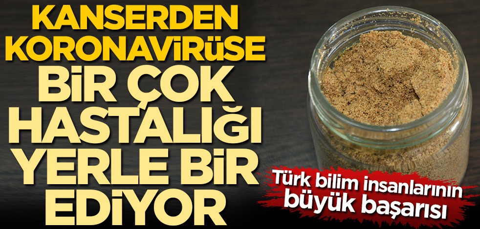 Türk bilim insanlarının büyük başarısı! Kanserden koronavirüse bir çok hastalığı yerle bir ediyor