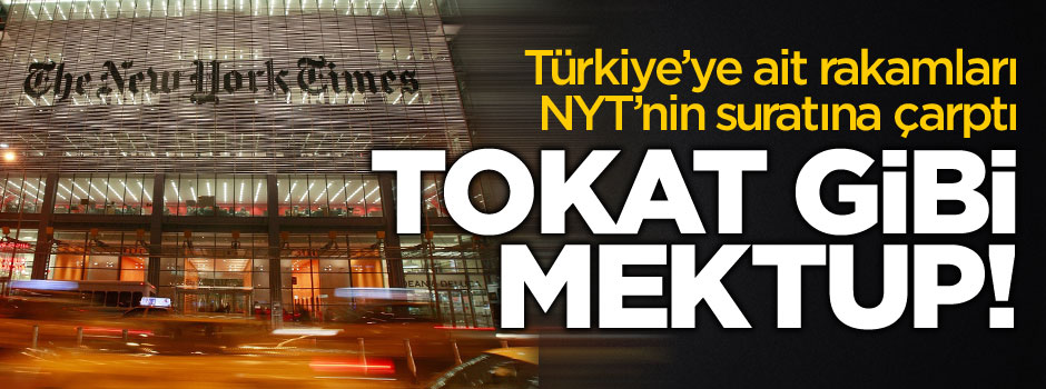 Türk büyükelçiden New York Times’a mektup!