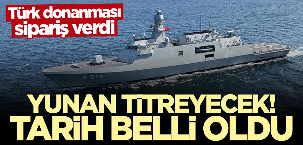 Türk Deniz Kuvvetleri'ne yeni "MİLGEM Korveti" siparişi