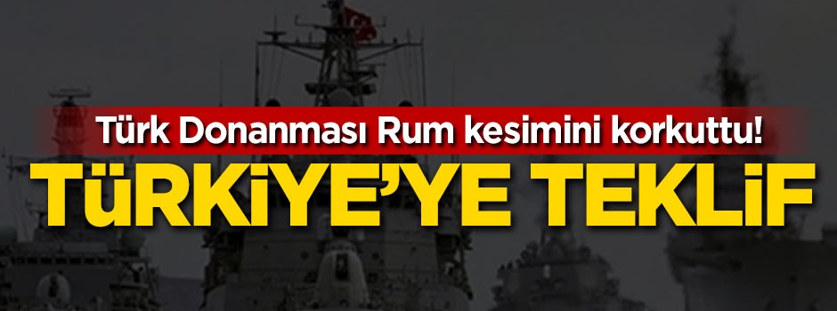 Türk donanması Rum kesimini korkuttu!