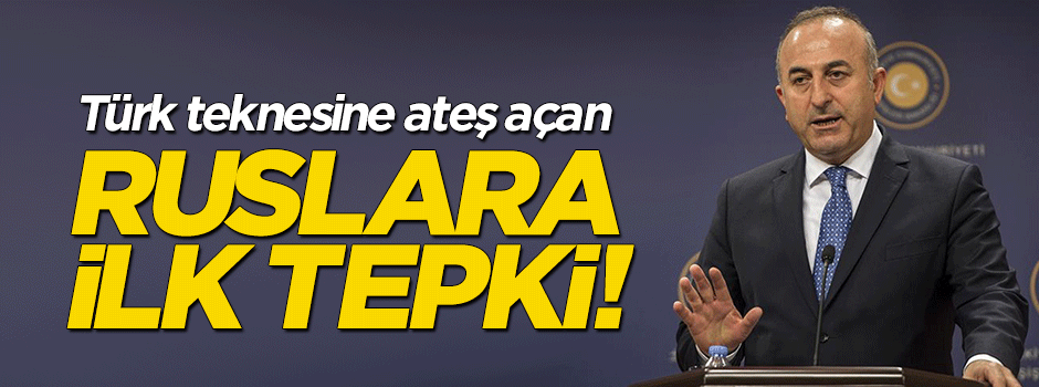 Türk gemisine ateş açılmasına ilk tepki!
