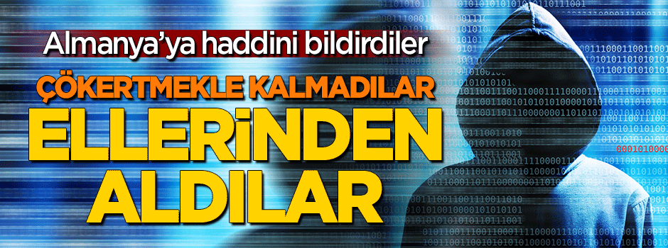 Türk hacker'lardan Almanya'ya büyük darbe! Ele geçirdiler