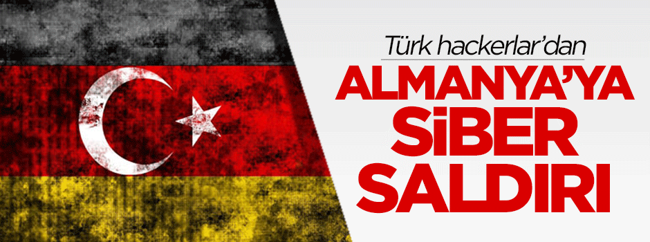 Türk hackerlar'dan Almanya'ya soğuk duş