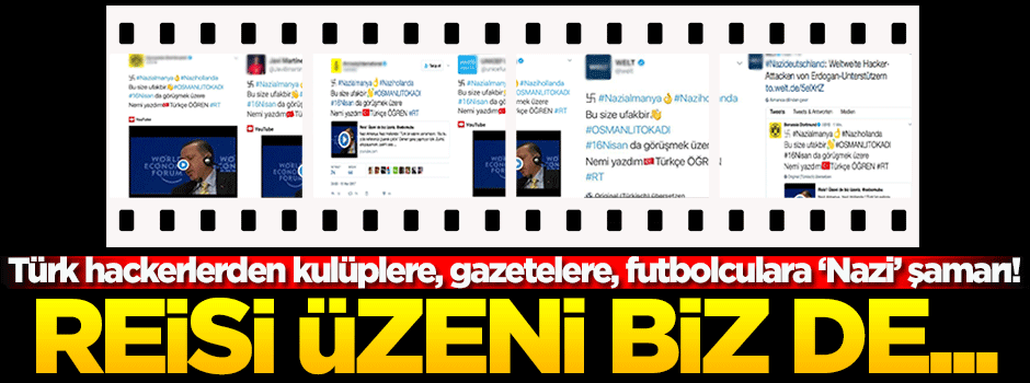 Türk hackerlardan Avrupa'ya 'Nazi' tokadı!