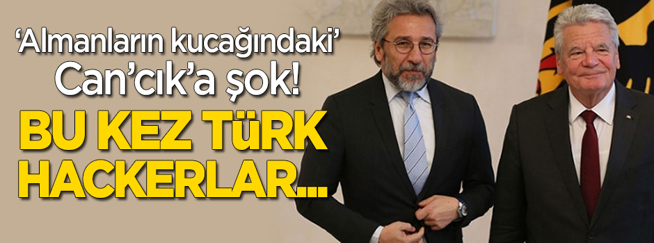 Türk hackerlardan provokatör Can Dündar'a darbe!