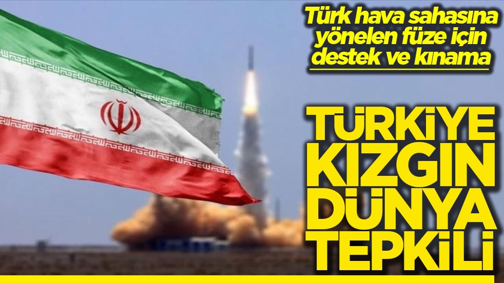 Türk hava sahasına yönelen füze için destek ve kınama Türkiye kızgın dünya tepkili