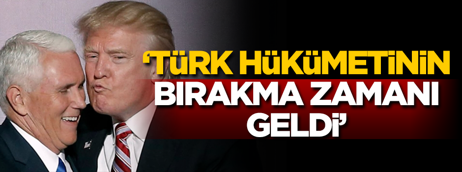 'Türk hükümetinin Brunson'u bırakma zamanı geldi'