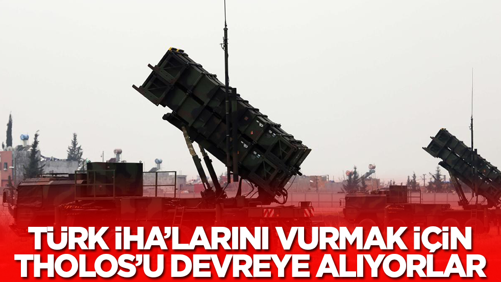 Türk İHA'larını vurmak için Tholos'u devreye alıyorlar