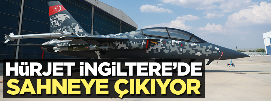 Türk jeti dünya sahnesine çıkıyor